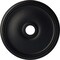 Ekena Millwork Theia Ceiling Medallion (Fits Canopies up to 6 3/4"), 24"OD x 3 5/8"ID x 1 3/4"P, Steel Gray CM24THSGS - alternate 1